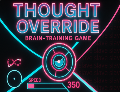 Thought Override: casual femdom brainwashing game for submissive men